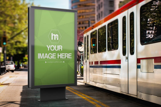 Bus Stop Ad Creation